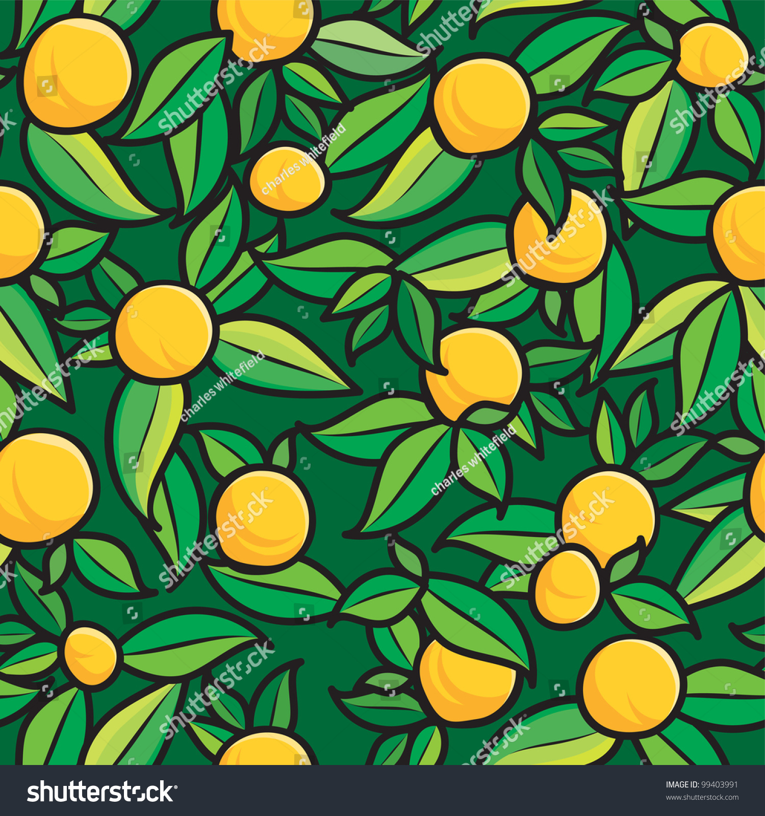 模式橘子,橘子树-艺术,抽象-海洛创意(hellorf)-shutterstock中国独家